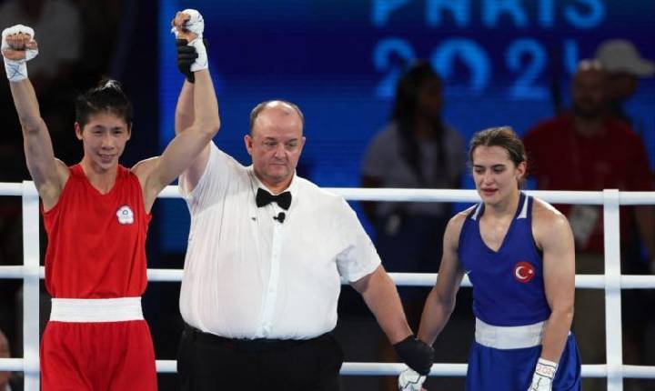 Taiwanesa envolvida em polêmica de gênero vai à final no boxe em Paris